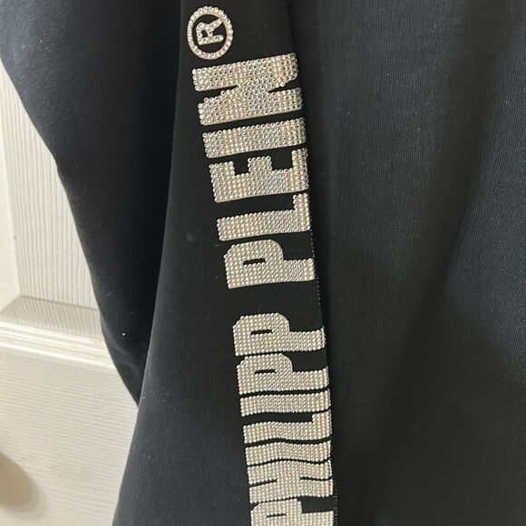 Phillip Plein Black Hoodie Men’s SweatSuit Jogger Set (Size Small) - Picture 11 of 15